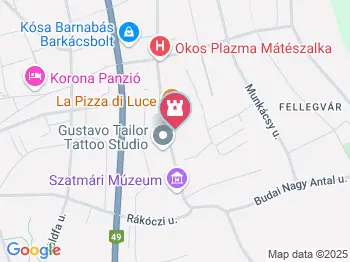 Mátészalkai zsinagóga Mátészalka a térképen