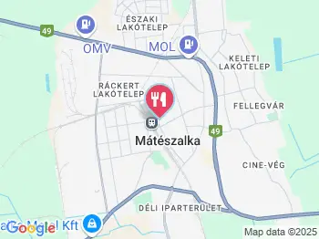 Provolone Vendéglő és Terasz Mátészalka a térképen