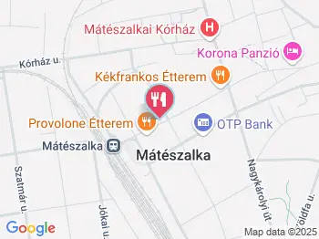 Tünde Fagylaltozó Mátészalka a térképen