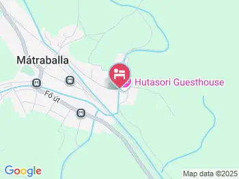 Hutasori Vendégház Mátraballa a térképen
