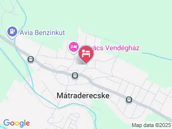 Marika Vendégház Mátraderecske a térképen