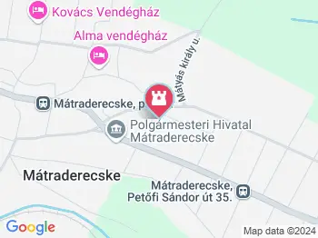 Népművészeti Ház Mátraderecske a térképen