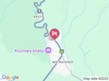 4 Évszak Völgyhotel Mátrafüred a térképen