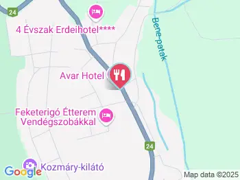 Benevár Étterem Mátrafüred a térképen