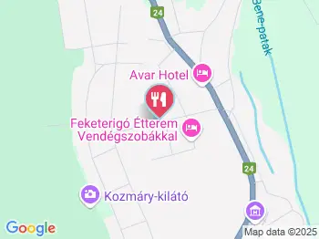Hegyalja Hotel - Fenyveskert Étterem Mátrafüred a térképen