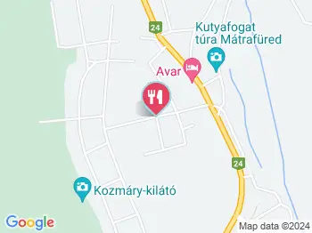 Gino Ginelli Mátrafüred a térképen