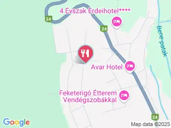 Hotel Anna étterme Mátrafüred a térképen