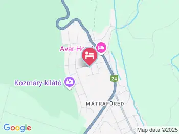 Hotel Gyöngyvirág Mátrafüred a térképen