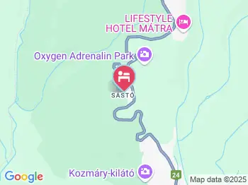 Mátra Tábor Mátrafüred a térképen