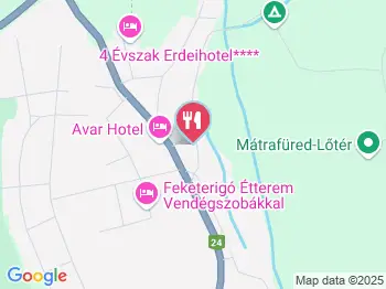 Tornyos Étterem Mátrafüred a térképen