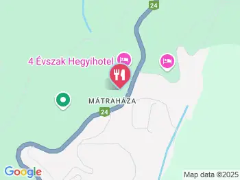 Mátra Büfé Mátraháza a térképen