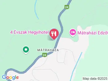 UHU Erdei büfé Mátraháza a térképen