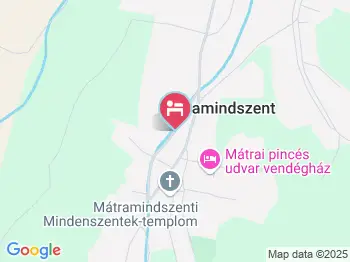 Almásliget Vendégház Mátramindszent a térképen