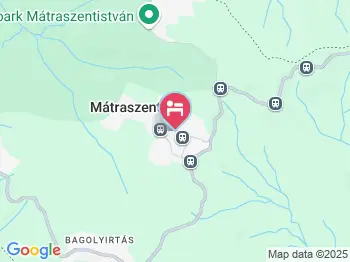 Hegyi Gyopár Vendégház Mátraszentimre a térképen