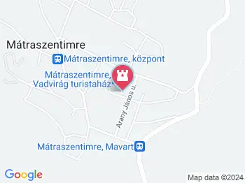 Mátra Ásványház Mátraszentimre a térképen