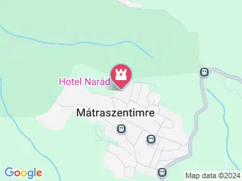 ParkKaland Mátraszentimre a térképen