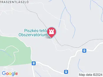 Piszkéstetői Csillagvizsgáló Mátraszentimre a térképen