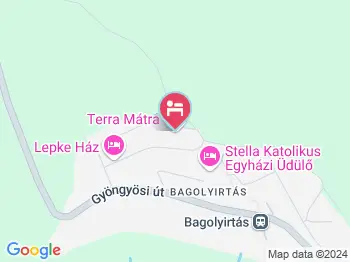 Terra Mátra Mátraszentimre a térképen
