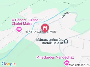 Vidróczki Csárda Mátraszentimre a térképen