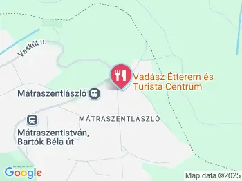 Vadász Étterem Mátraszentlászló a térképen