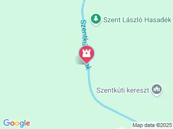 Szent László-forrás Mátraverebély a térképen