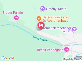Hetényi Családi Pincészet Vendégháza Mecseknádasd a térképen