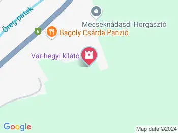 Várhegy-kilátó Mecseknádasd a térképen