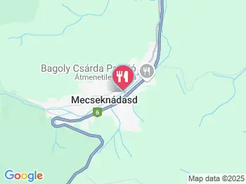 Schlossberg Vendéglő Mecseknádasd a térképen