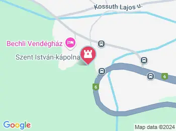 Szent István-kápolna Mecseknádasd a térképen