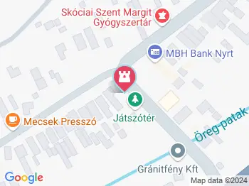 Vérrel Verejtékező Krisztus-kápolna Mecseknádasd a térképen