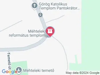 Református templom Méhtelek a térképen