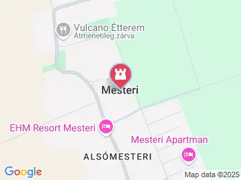 Mesteri Termálfürdő Mesteri a térképen
