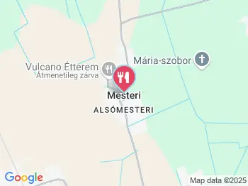 Rácz-Ponty Étterem Mesteri a térképen