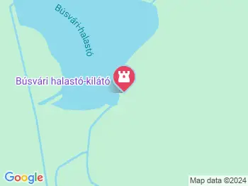 Búsvári halastó-kilátó Mesztegnyő a térképen