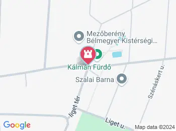 Kálmán Fürdő Mezőberény a térképen