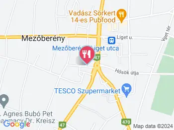 Maestro Fagyizó Mezőberény a térképen