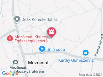 Dél-Borsodi Tájház Mezőcsát a térképen