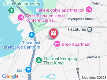 Mezőcsáti Termálfürdő Mezőcsát a térképen