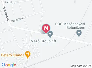 Beke Falatozó Mezőhegyes a térképen