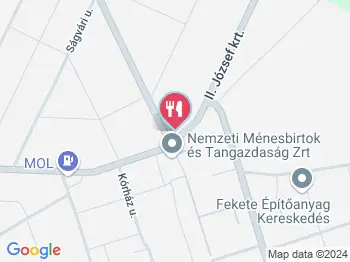 Biharvári Pékség Mezőhegyes a térképen