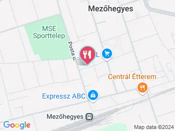 Édeskrém Cukrászda Mezőhegyes a térképen