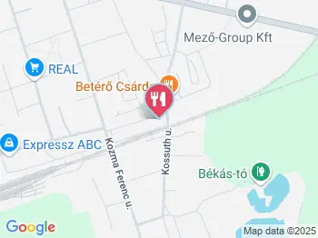 Virág Presszó Mezőhegyes a térképen