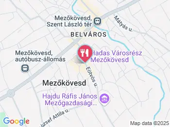 Bajor Söröző Mezőkövesd a térképen