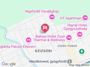 Bimbó Apartman Mezőkövesd a térképen