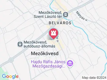 Bútorfestő alkotóház és hímzőház Mezőkövesd a térképen