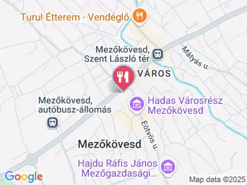 Cifra Fagyizó Mezőkövesd a térképen