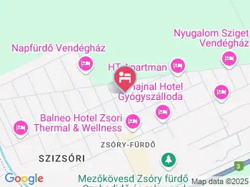 Csipke33 Vendégház Mezőkövesd a térképen