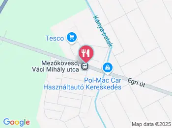 Deli by Shell Mezőkövesd a térképen