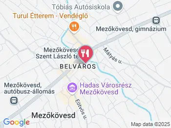 Fantasy Fagylalt Mezőkövesd a térképen