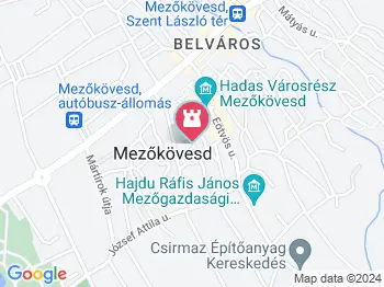 Gari Margit Emlékház és Zeneház Mezőkövesd a térképen